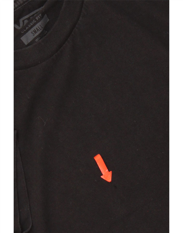 Vans T-shirt coupe classique pour hommes, petit, en coton noir