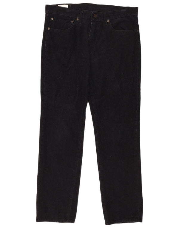 Levi's Pantalon 511 Slim Fit en Velours Côtelé Homme Noir W34 L32