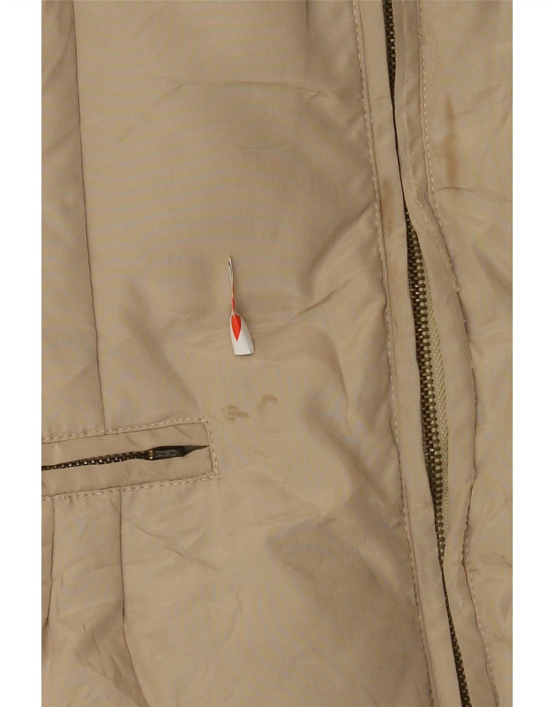 Elisabetta Franchi Veste Rembourrée Femme IT 42 Beige Moyen Polyester