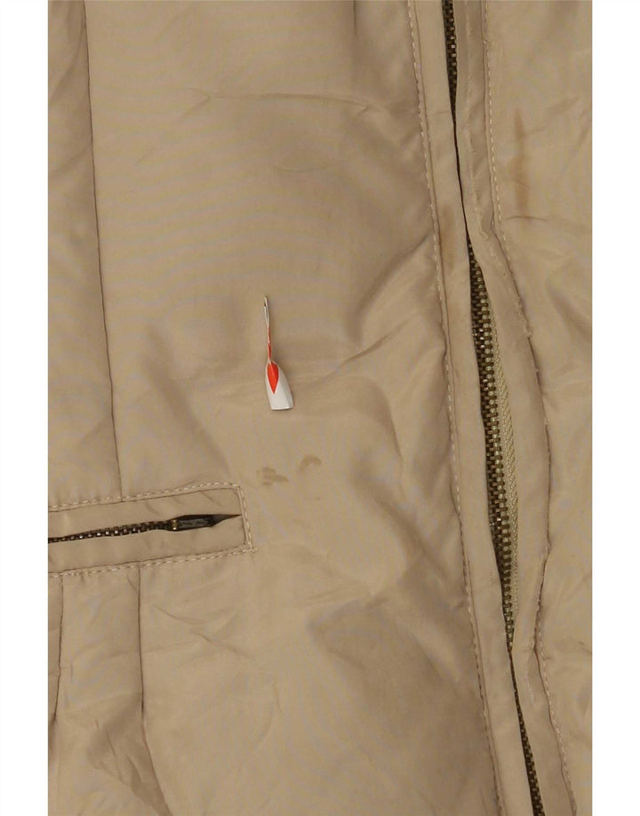Elisabetta Franchi Veste Rembourrée Femme IT 42 Beige Moyen Polyester