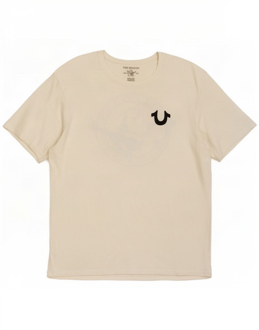 True Religion T-shirt graphique pour homme XL en coton blanc