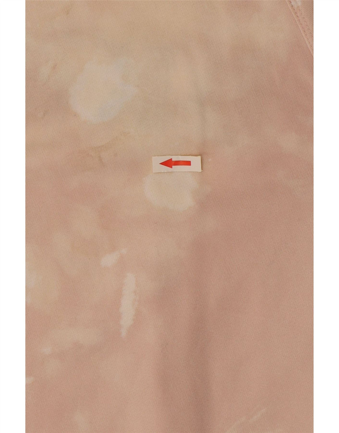 Dkny Sweat-shirt graphique pour femme UK 14 en coton tie-dye rose moyen