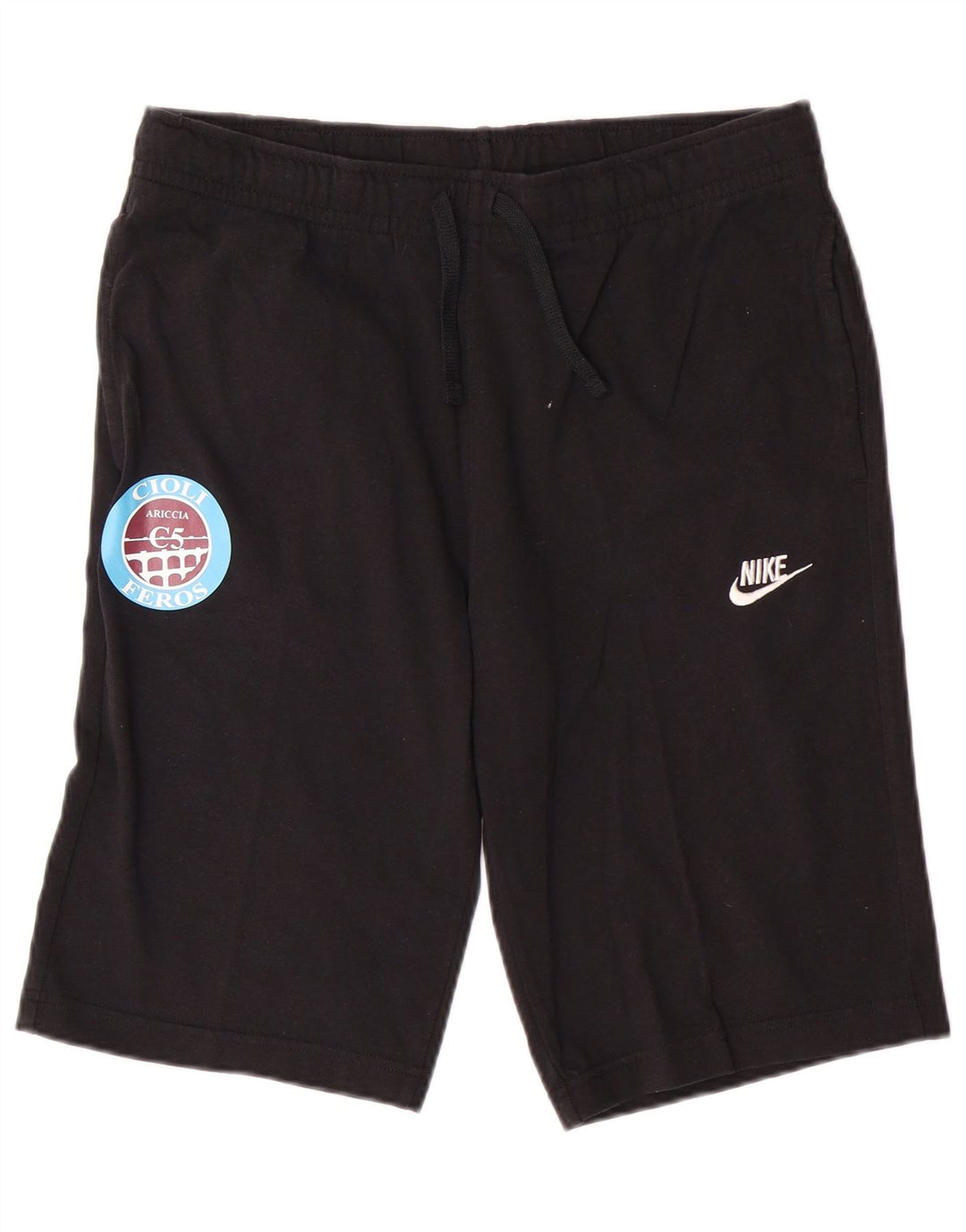 NIKE Short de sport pour homme en coton noir moyen