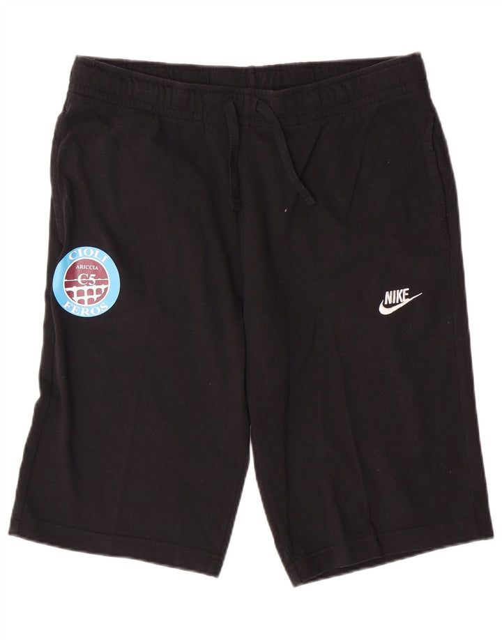 NIKE Short de sport pour homme en coton noir moyen