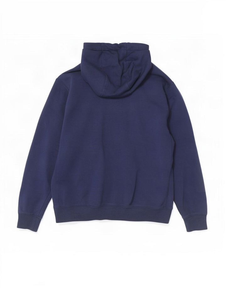 Nike Pull à capuche en coton bleu marine moyen pour homme