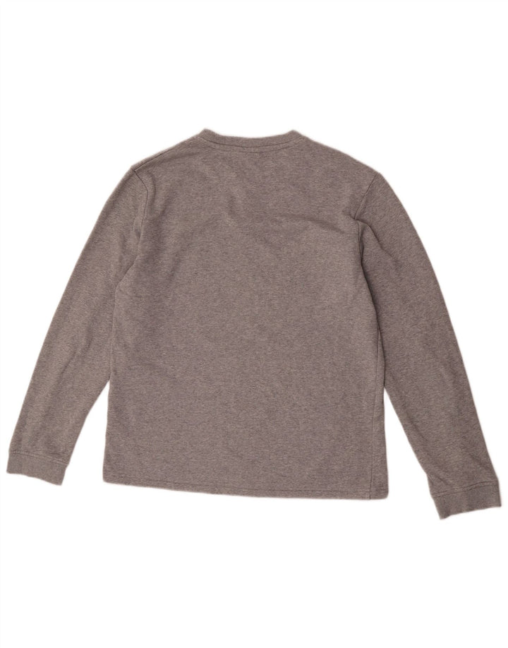 Reebok Sweatshirt Jumper Homme Gris Moyen Coton