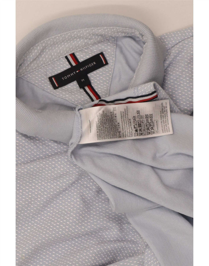 Tommy Hilfiger Polo Homme Bleu Moyen En Coton À Pois