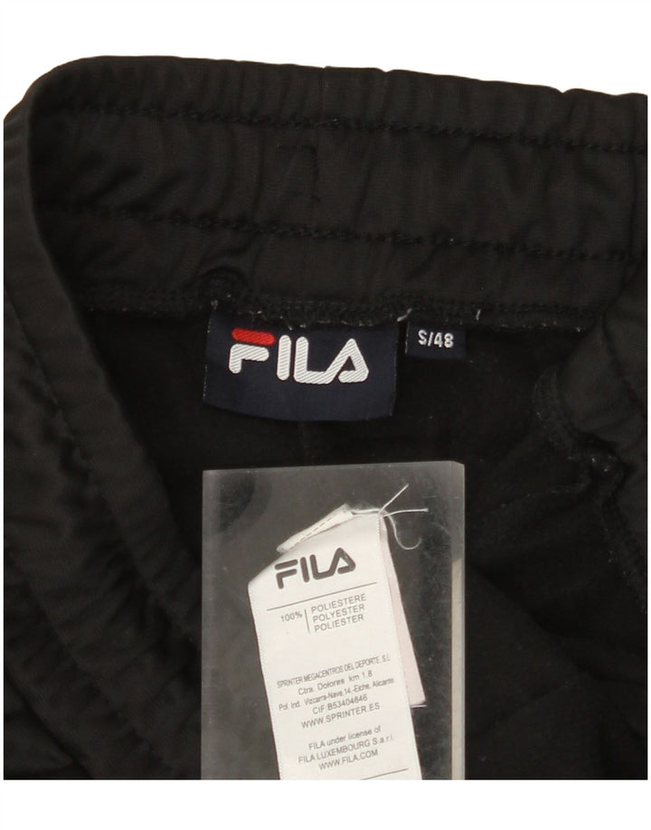 FILA Pantalon de Survêtement Homme Pantalon de Jogging Petit Noir Polyester