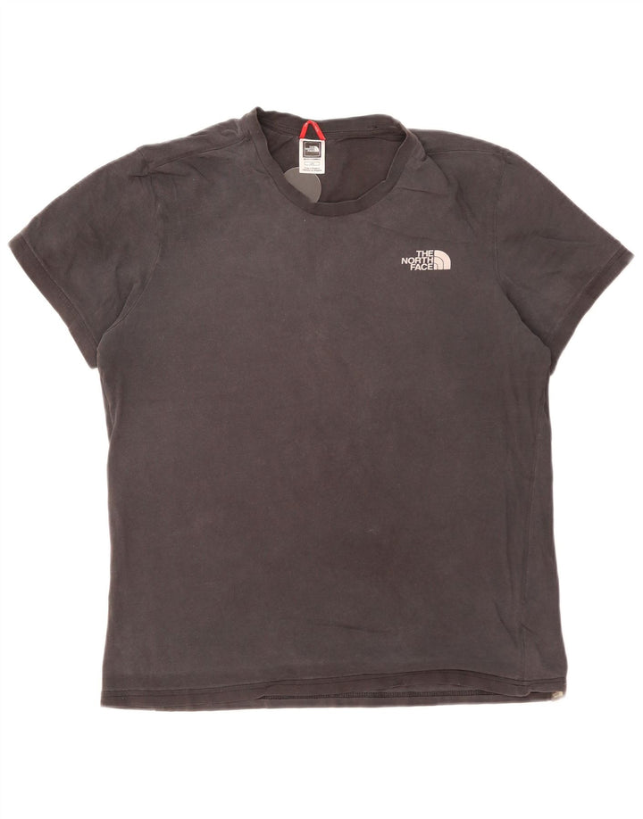 THE NORTH FACE T-Shirt Homme Haut Large Gris Coton