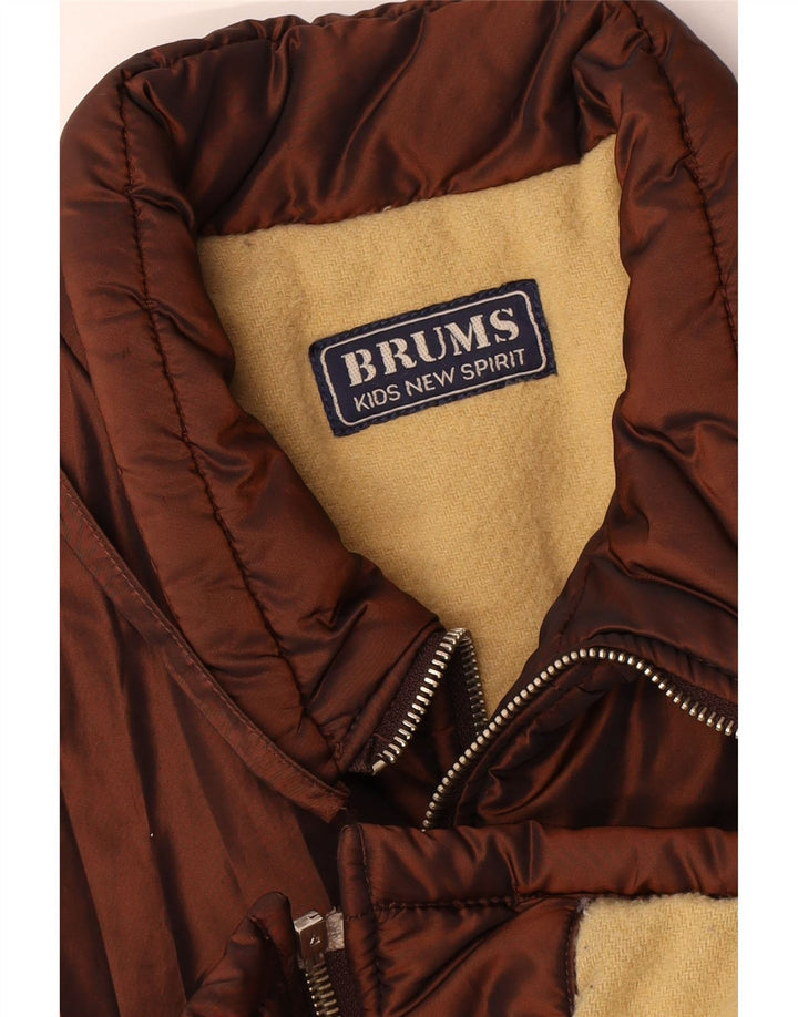 Brums Veste matelassée Femme IT 42 Marron Moyen Polyamide