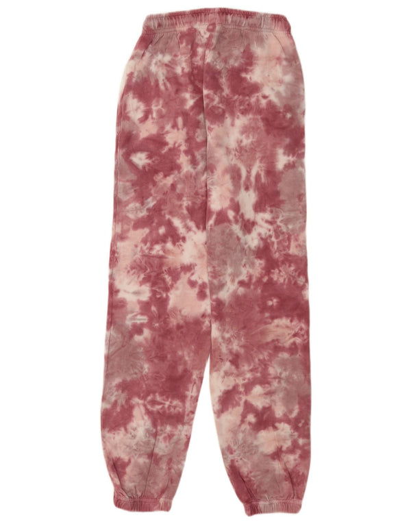 Ellesse Pantalon de survêtement pour femme Joggers UK 10 Small Burgundy Sports