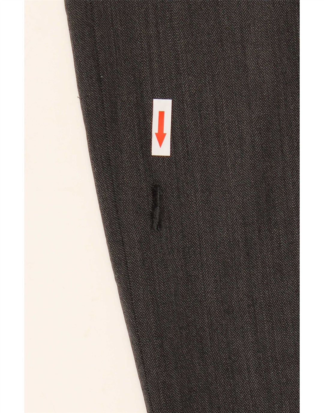 Marks & Spencer Pantalon de Costume Droit Homme W36 L31 Noir Polyester