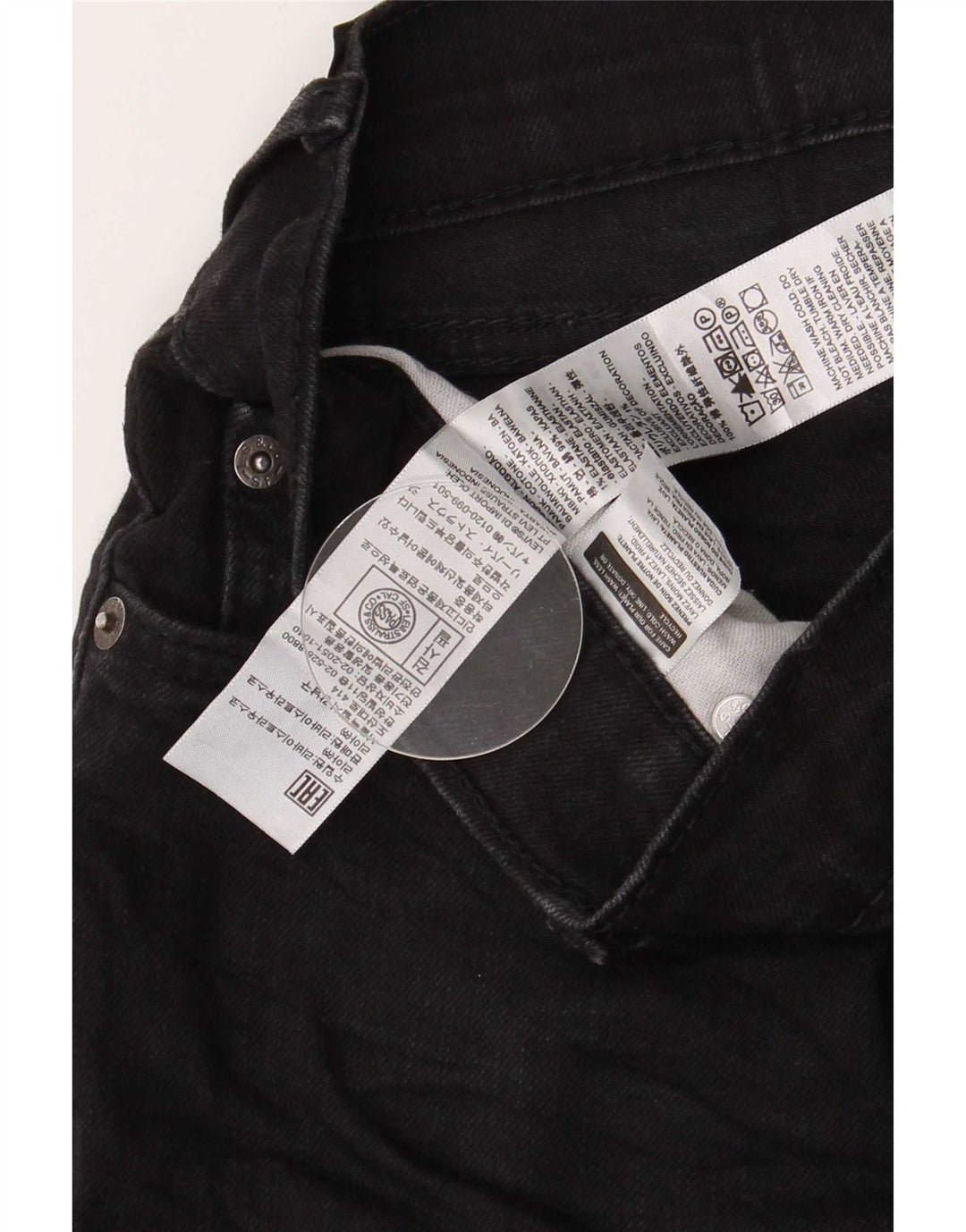 Levi's Jean Slim 511 Homme W40 L30 Noir Coton