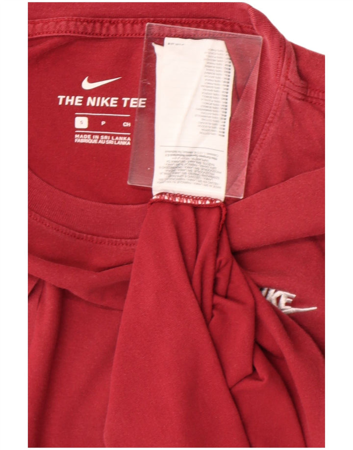 NIKE T-Shirt Homme Haut Petit Rouge Coton