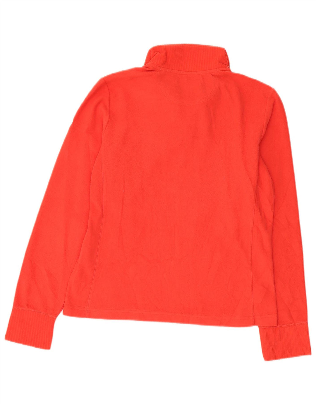 Champion Pull polaire à col zippé Easy Fit pour femme UK 14 Rouge moyen Polyester