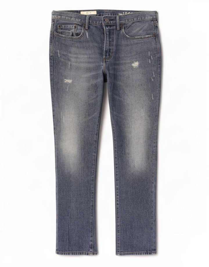 Gap Jean Slim Homme W32 L32 Bleu Coton