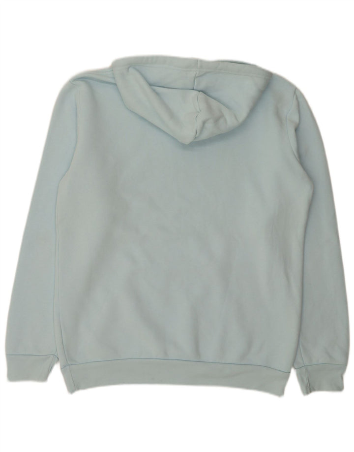 Adidas Pull à capuche pour homme en coton bleu moyen