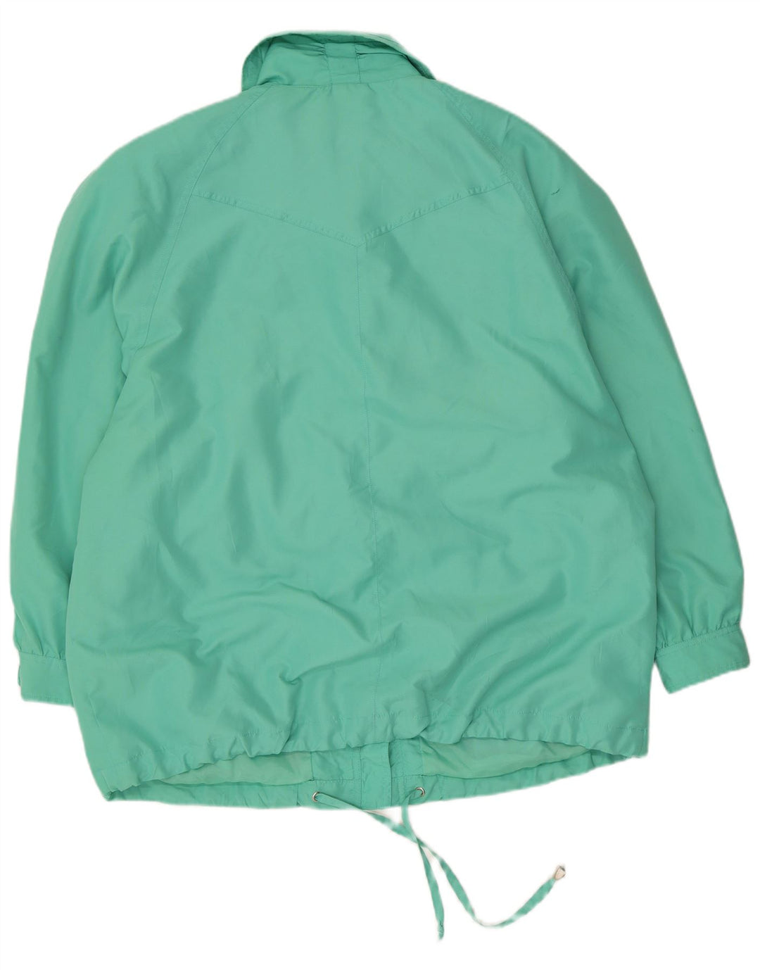 LINEAV Veste Coupe-Vent Oversize Femme IT 42 Vert Moyen Polyester