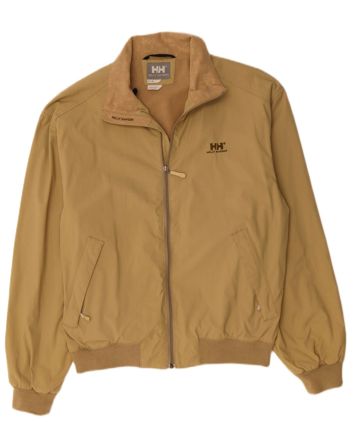 HELLY HANSEN Veste Bomber Homme UK 38 Nylon Beige Moyen