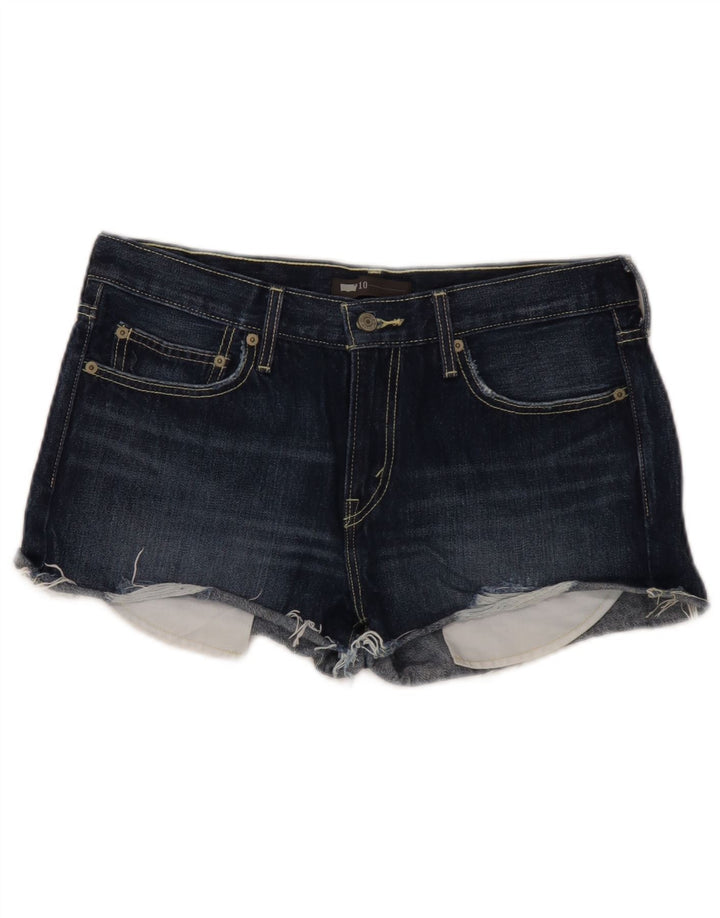 Levi's Short en jean pour femme US 10 Large W34 Bleu marine Coton