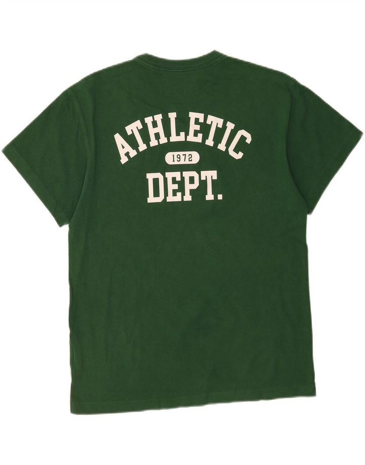 Nike T-Shirt Graphique Homme Vert Moyen Coton