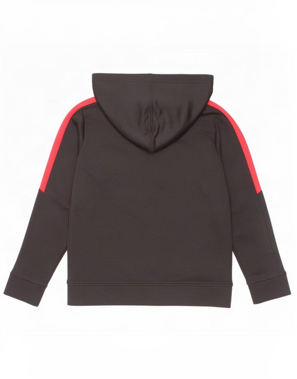 Puma Pull à capuche zippé garçon 6-7 ans Noir Colorblock Polyester