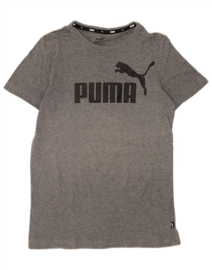 Puma T-Shirt Graphique Garçon 13-14 ans Gris