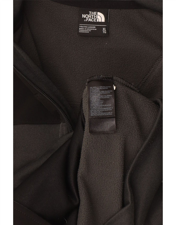 The North Face Pull à capuche zippé pour fille 14-15 ans XL Gris Polyester