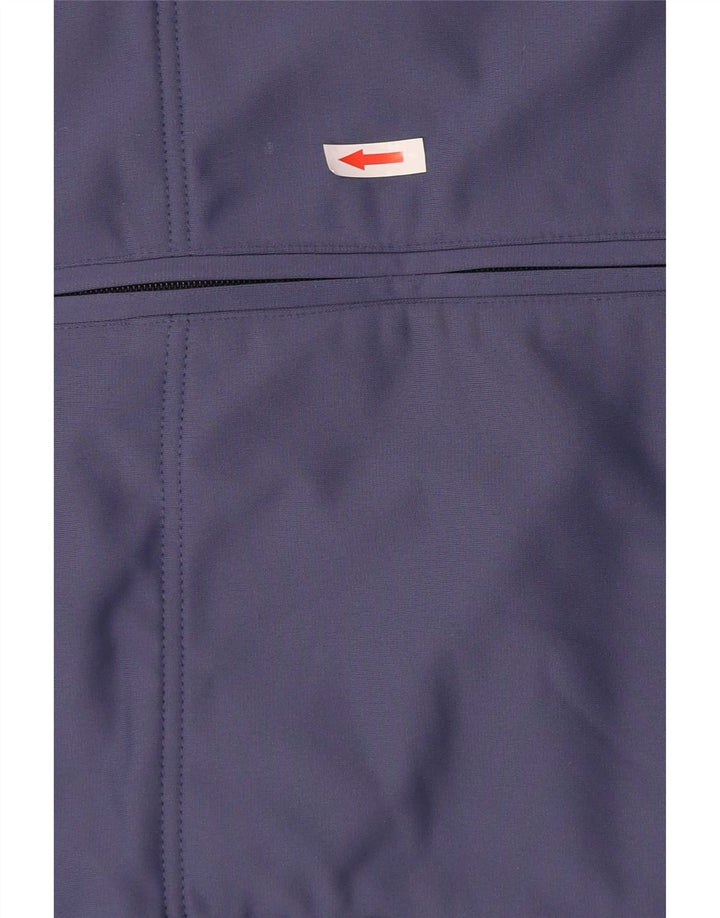 Champion Veste de survêtement pour homme en polyester color block Bleu marine Taille L