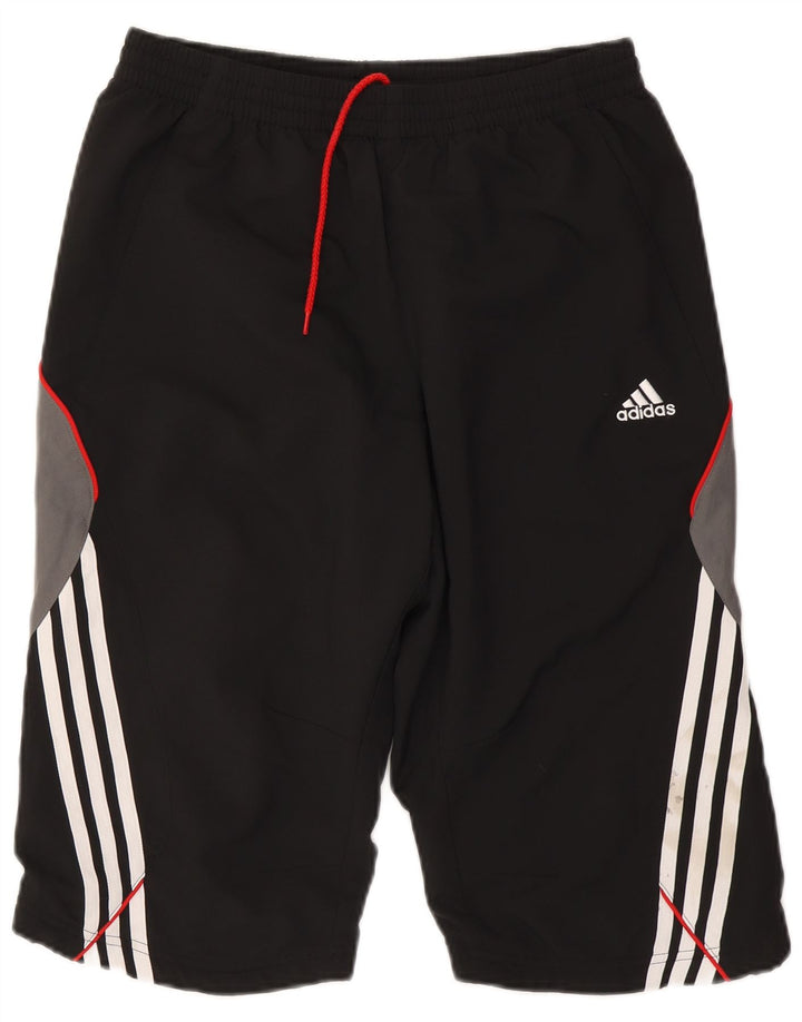 ADIDAS Short de Sport Climalite Bermuda Homme Noir Moyen Colorblock