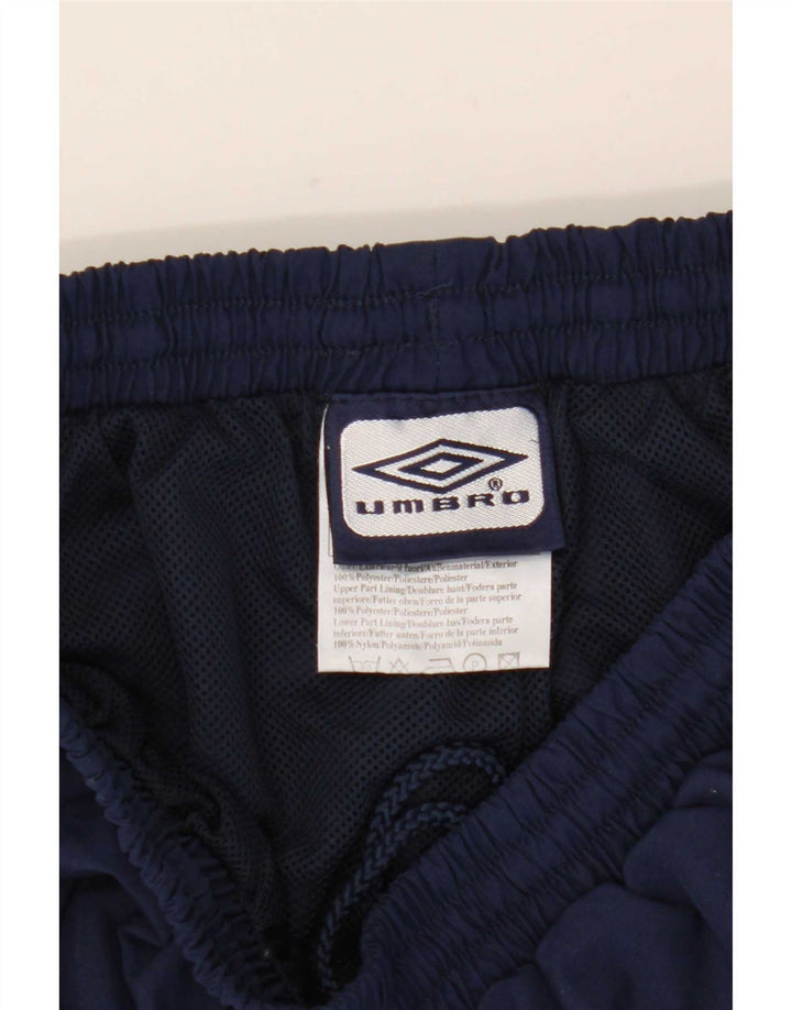 Umbro Pantalon de Survêtement Joggers Homme Bleu Marine Moyen Nylon