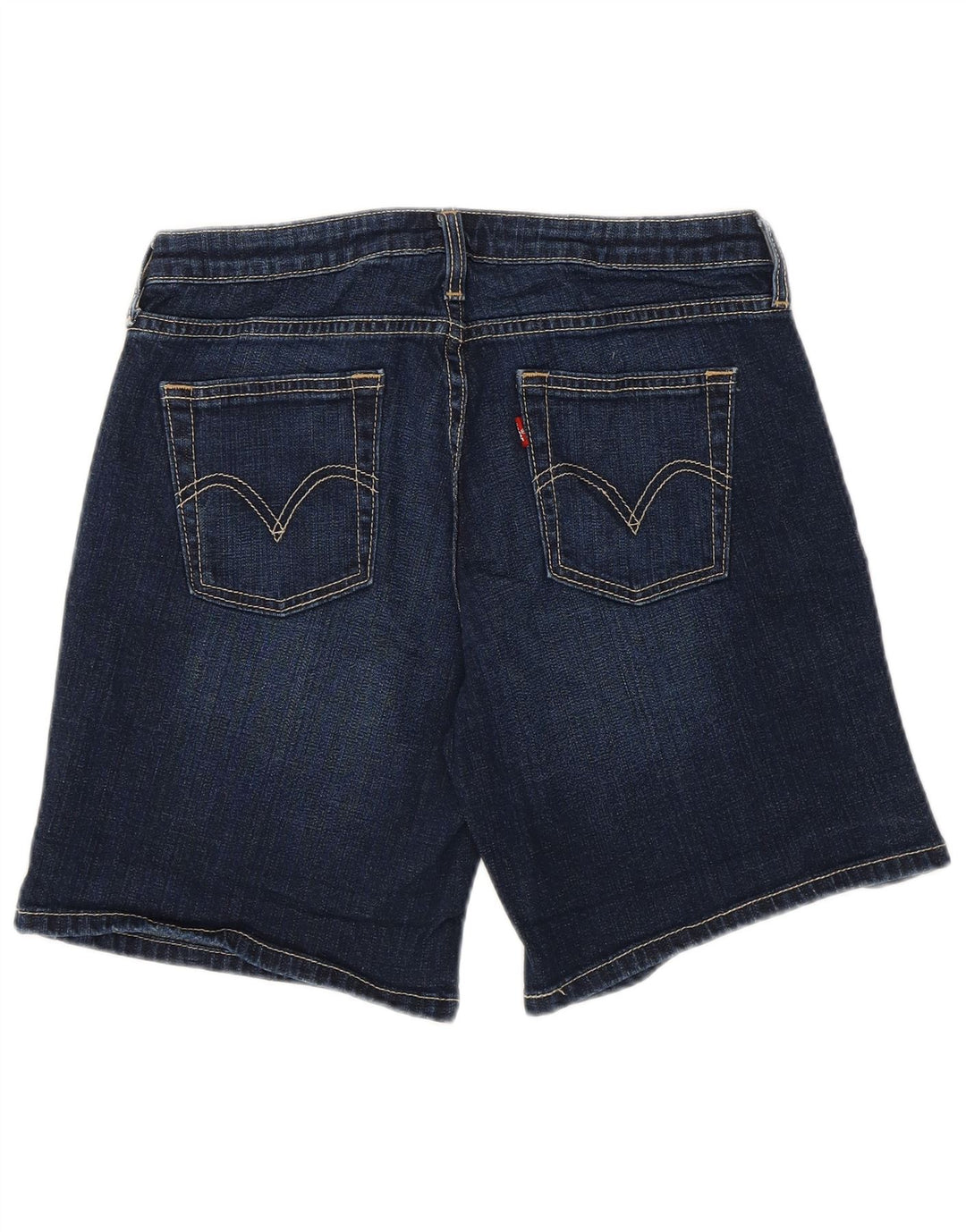 Levi's Short en Jean 545 Femme US 4 Small W28 Bleu Marine Coton