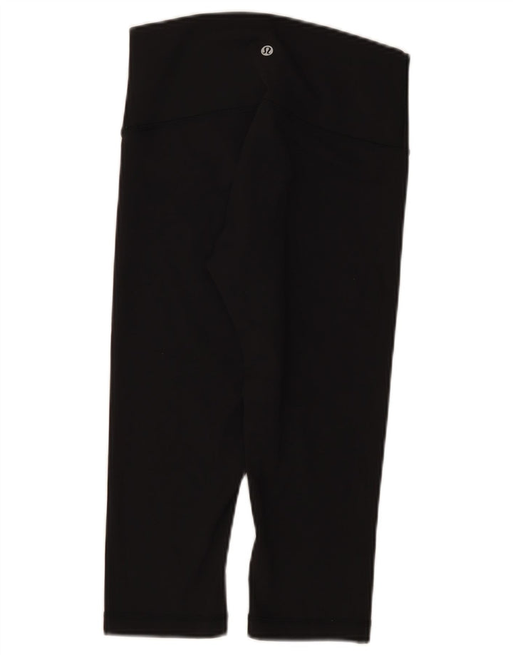 Lululemon Leggings Capri Femme US 6 Nylon Noir Moyen