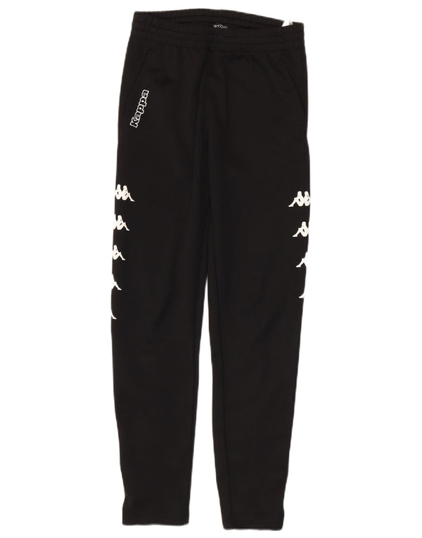 Kappa Pantalon de survêtement graphique pour garçon 13-14 ans Noir Colourblock
