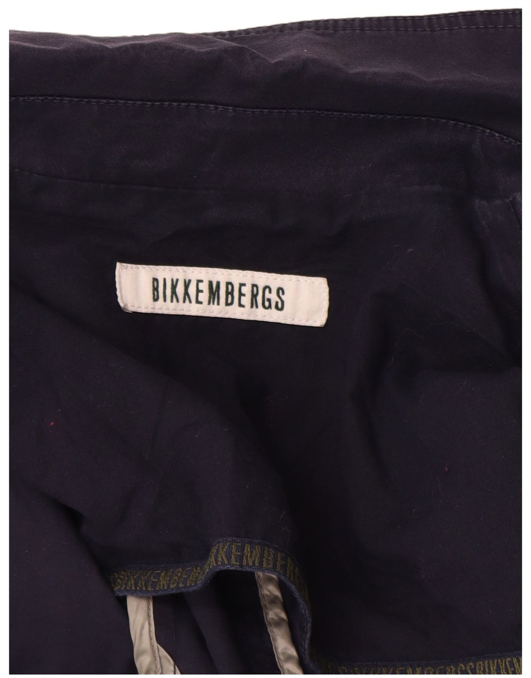 BIKKEMBERGS Veste blazer à 2 boutons pour homme UK 38 Bleu marine moyen