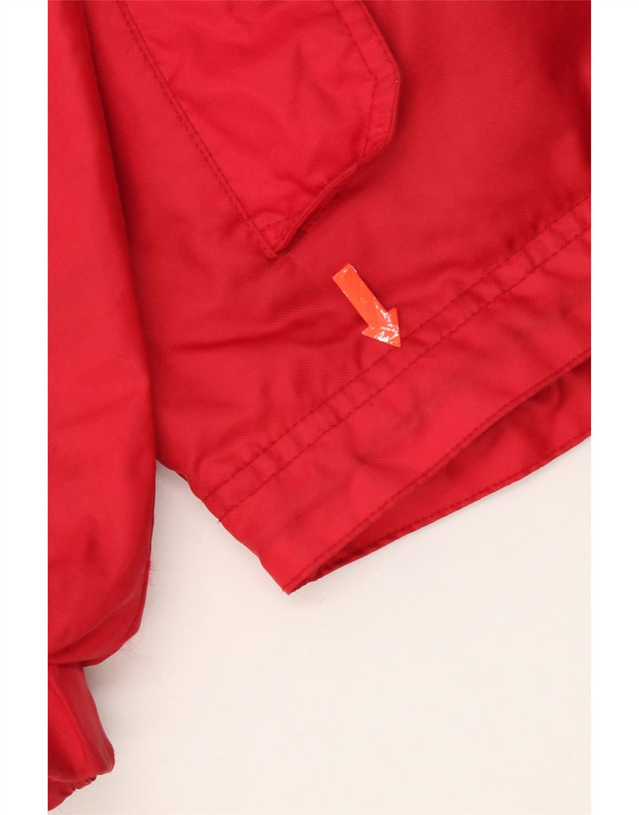 Levi's Veste Bomber Homme UK 38 Nylon Rouge Moyen