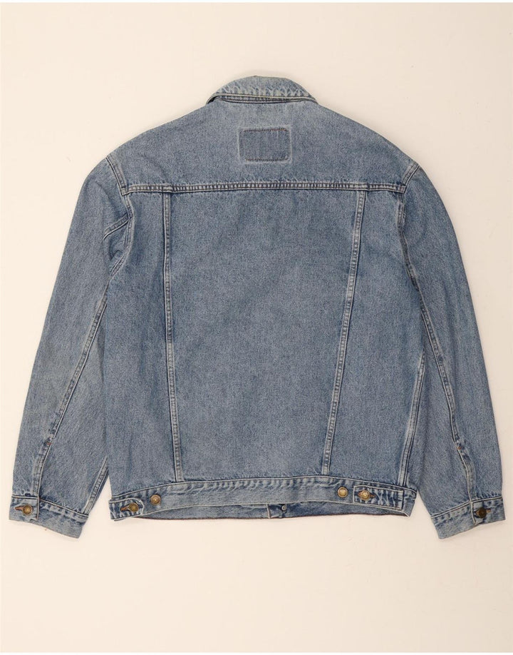 WAMPUM Mens Denim Jacket UK 38 Medium Blue Vintage Wampum and Second-Hand Wampum from Messina Hembry 