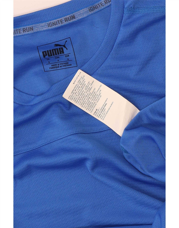 Puma T-Shirt Homme Haut Petit Bleu Polyester