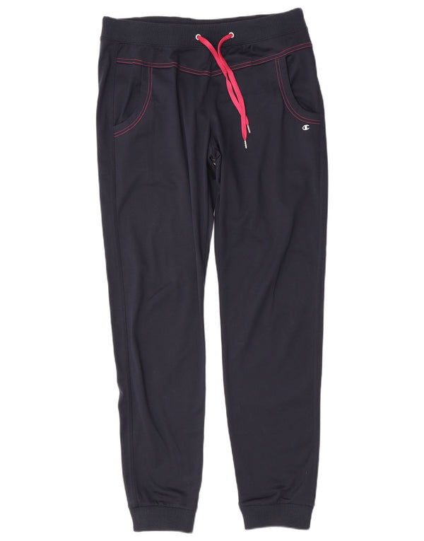 Champion Pantalon de survêtement pour femme Joggers UK 14 Large Bleu marine