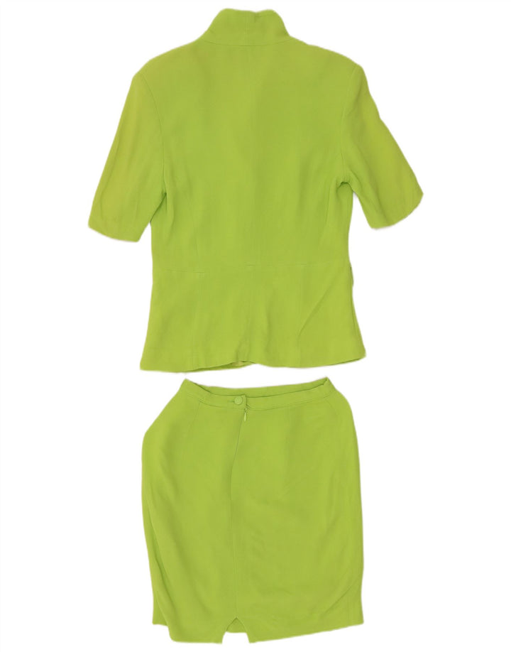 Swish Ensemble jupe 2 pièces 4 boutons pour femme UK 8 Small W24 Vert