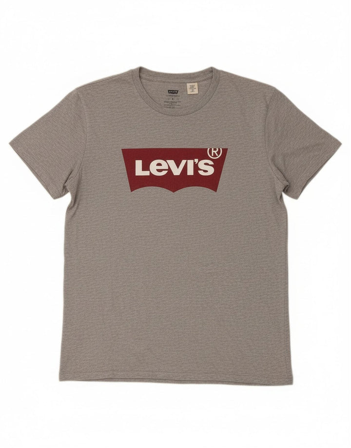 Levi's Tee-Shirt Graphique Homme Gris Moyen