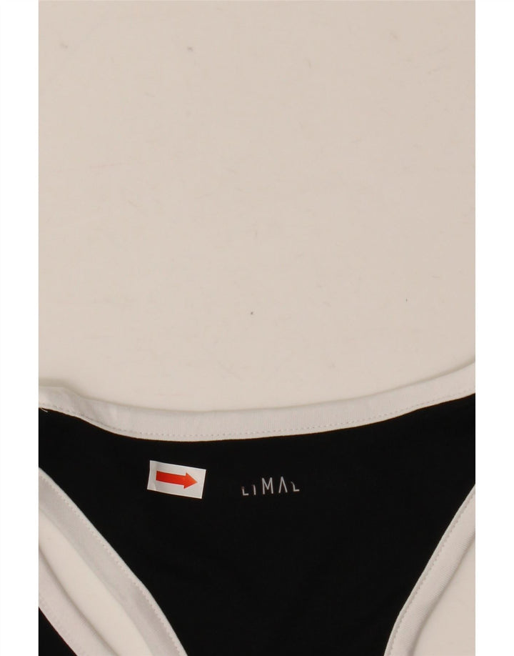 Adidas Femmes Dri Fit Débardeur UK 8/10 Petit Noir Polyester