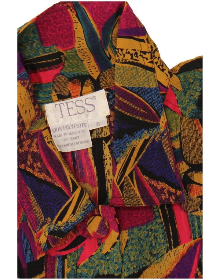 TESS Chemisier surdimensionné pour femme US 6 Medium Multicolore Floral