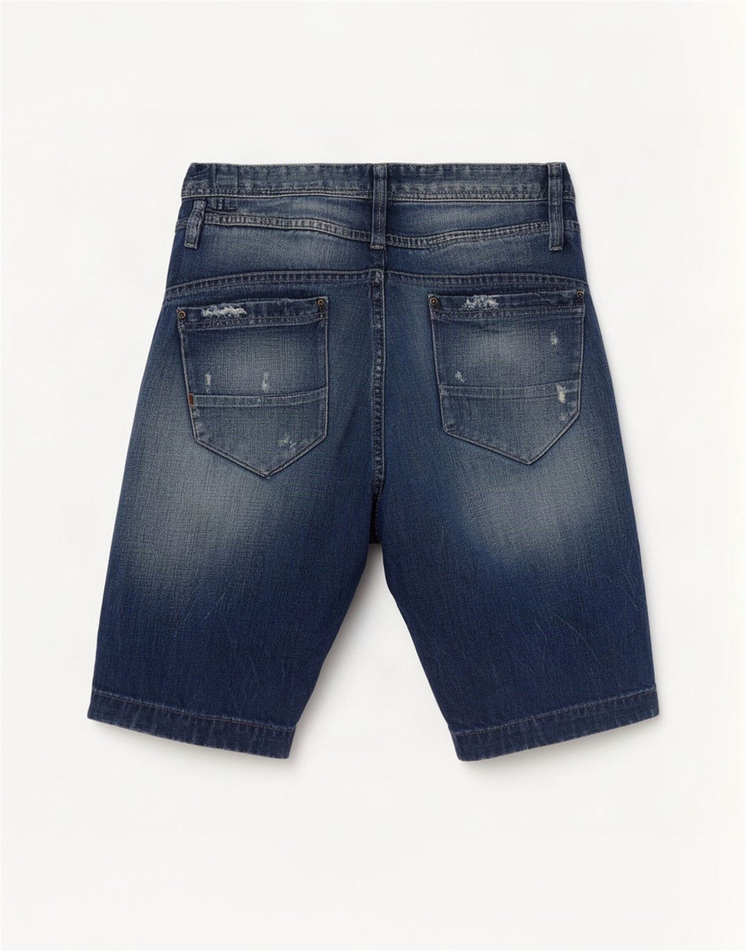 Jack & Jones Short En Jean Déchiré Moyen W32 Homme Bleu Coton