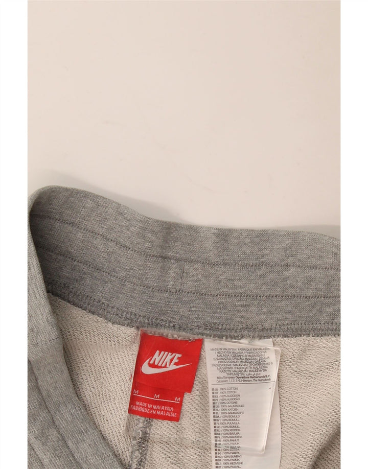 Nike Short de sport graphique en coton gris moyen pour homme