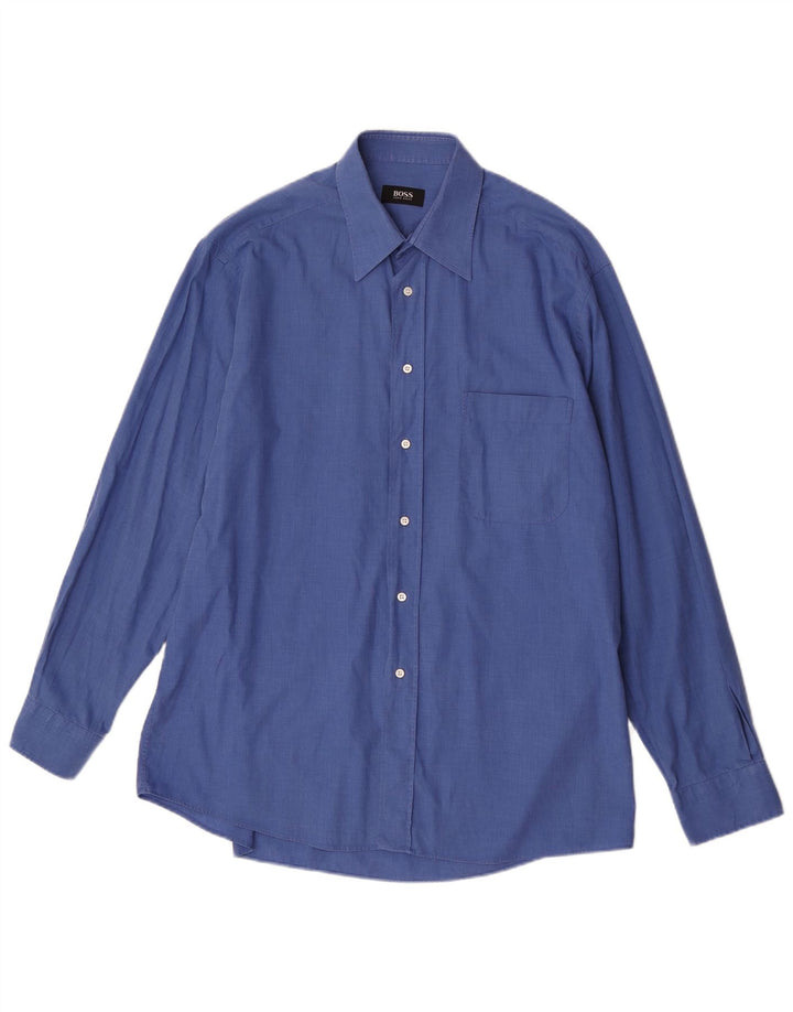Hugo Boss Chemise Homme Taille 41 Grand Bleu