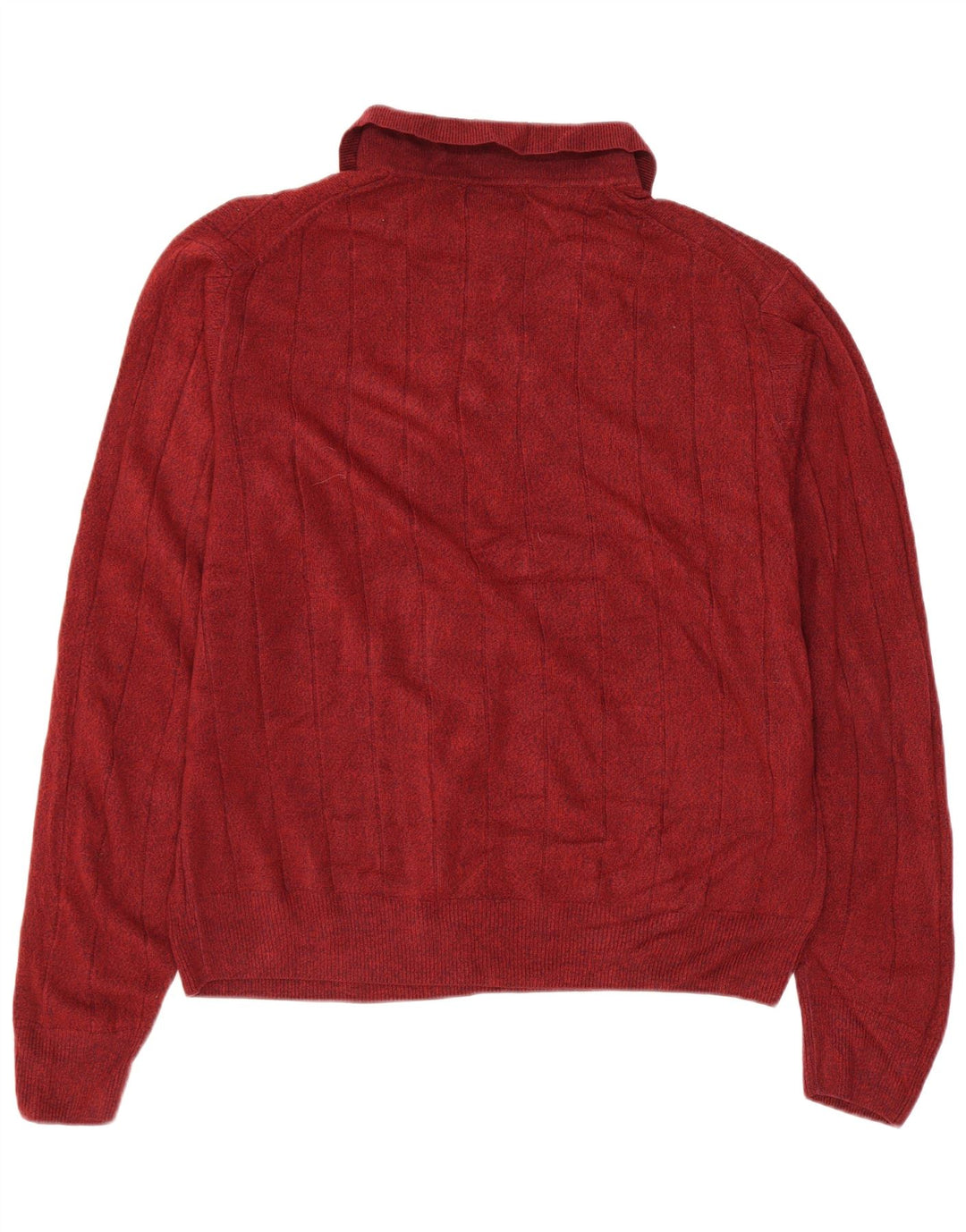 DOCKERS Pull à col polo pour homme en acrylique marron moyen