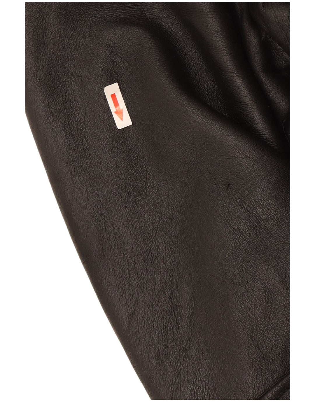 vintage Mens Shearling Overcoat IT 52 XL Noir Shearling