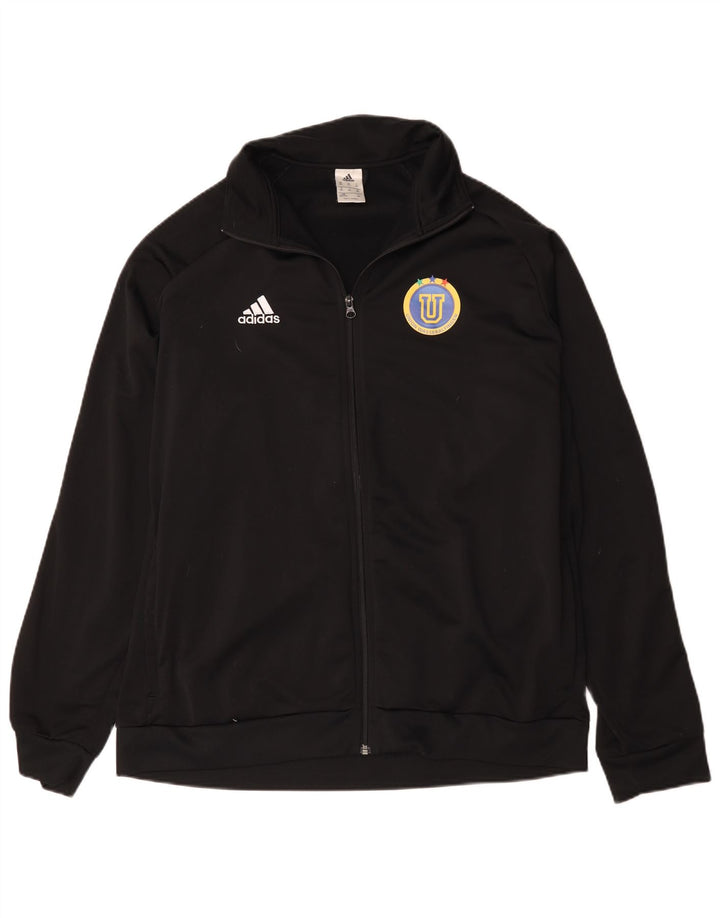 Adidas Veste de survêtement graphique pour homme 2XL Noir Polyester