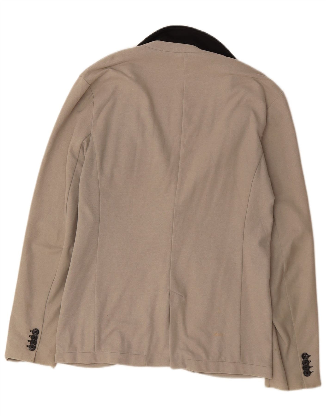 Armani Exchange Veste Blazer 2 Boutons Homme UK 38 Coton Beige Moyen